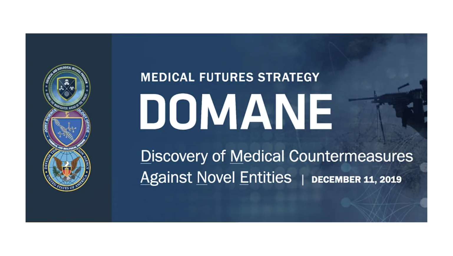 Discovery of Medical Countermeasures Against Novel Entities