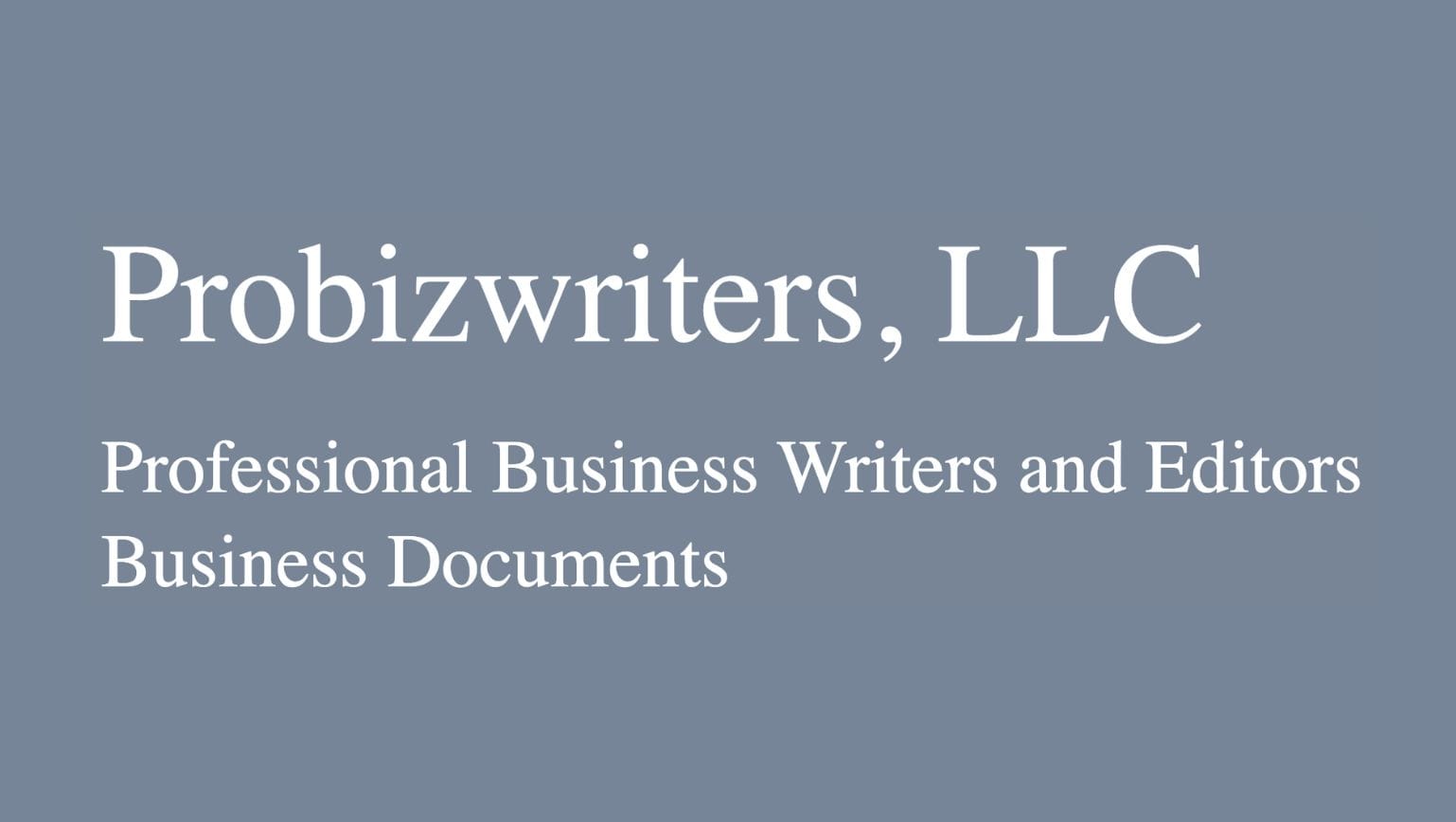 Probizwriters