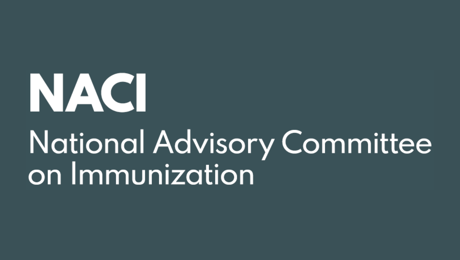 National Advisory Committee on Immunization